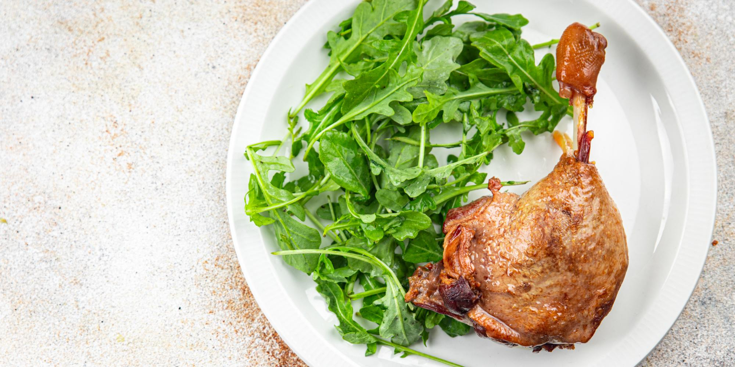 Sprøstekede andelår i airfryer