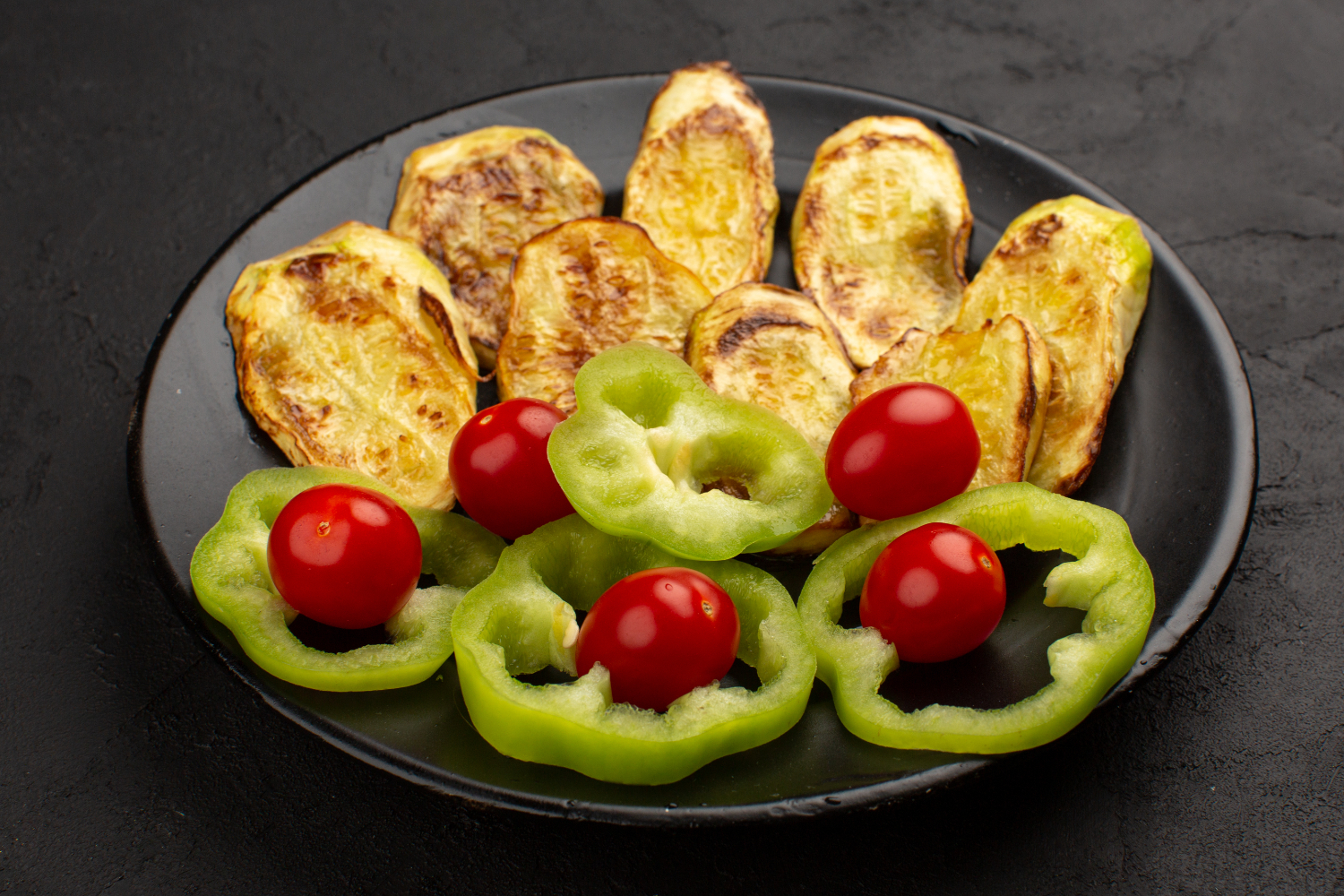 Zucchini i airfryer, gyllen og sprøstekt