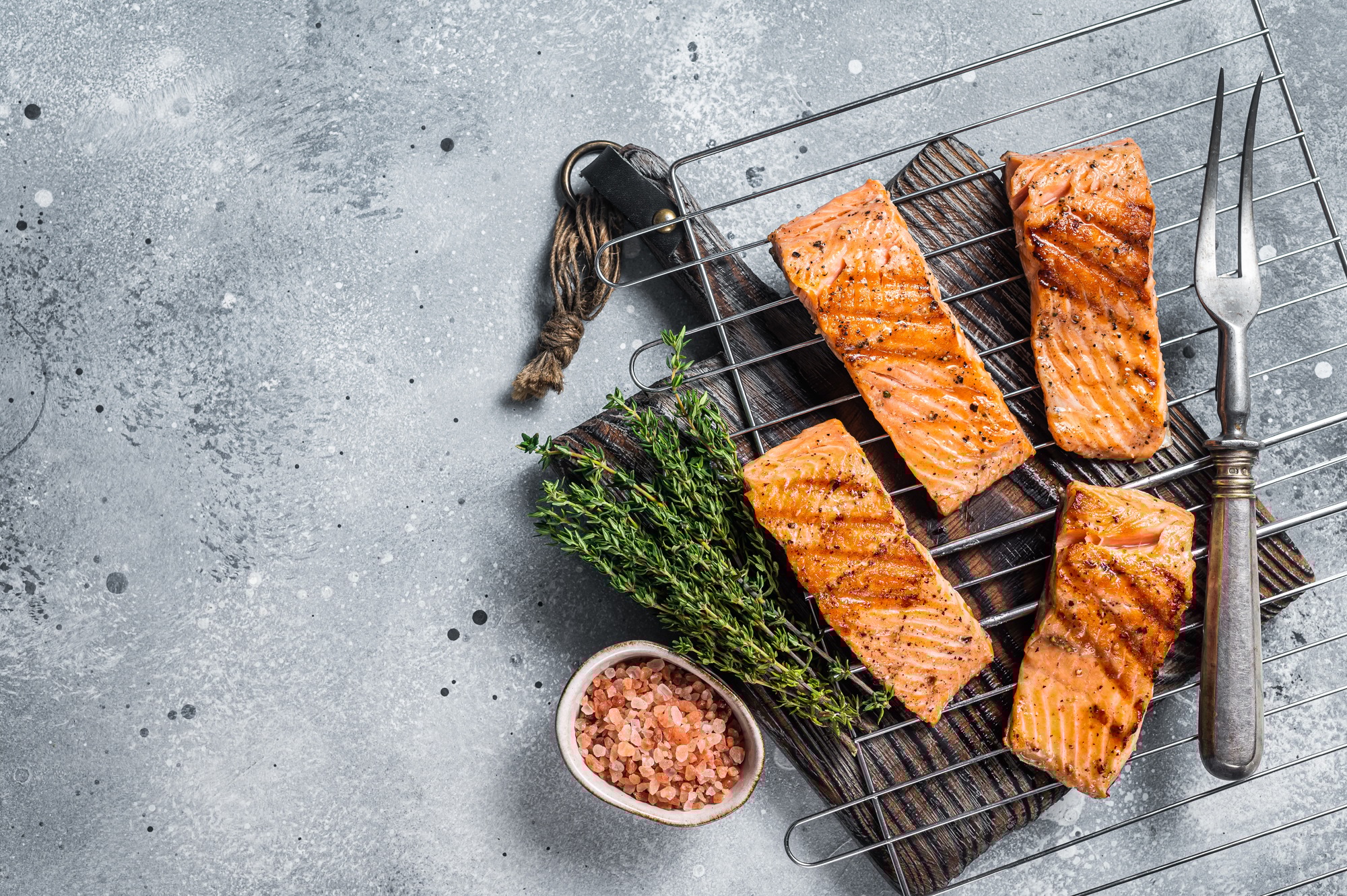 Laksekoteletter tilberedt i airfryer