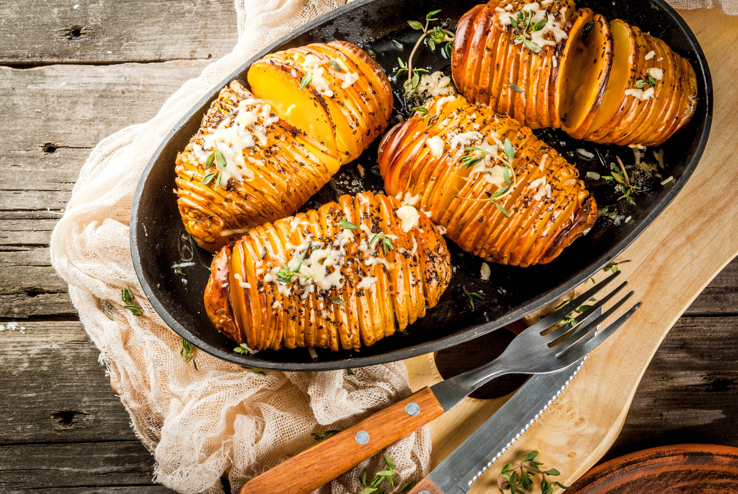 Hasselbackpoteter i airfryer