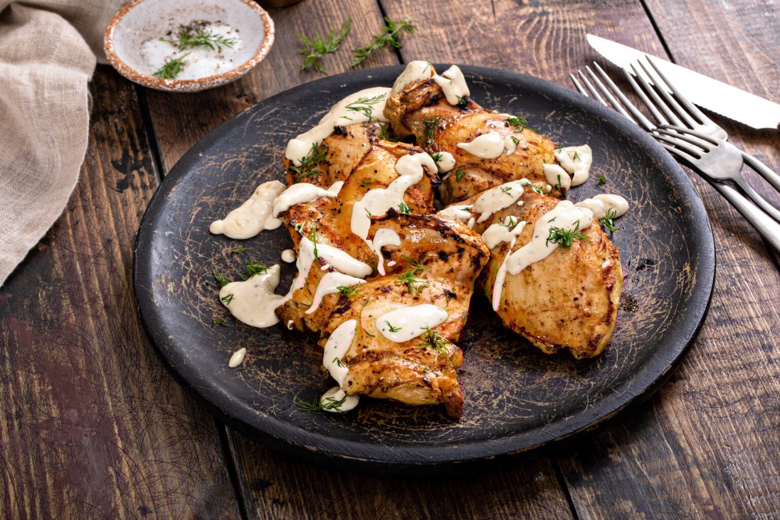 Kyllinglår i airfryer | 30 min | 5/5 stjerner | 4 enkle steg